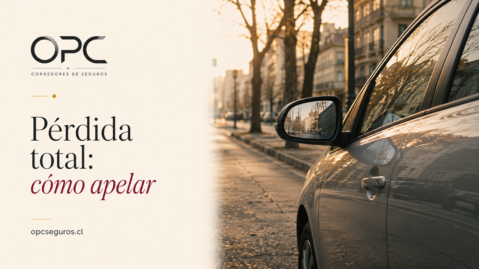 Auto tras un siniestro — Artículo OPC